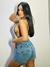 Body Feminino Poliamida Com Bojo Manga Curta Sal e Pimenta - comprar online