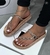 Sandália Bubu Store Feminina Papete Birken Flat Trança Glow
