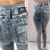 Calça Jeans Preta com Lycra cintura alta ziper Skinny strech - Atelie Charmosinha