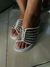 Sandália Papete Flatform Brilho Stras Atelie Charmosinha