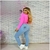Calça Jeans clara com lycra Letreiro Bordado Sal e Pimenta - comprar online