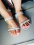 Imagem do Rasteirinha Feminina Trançada Colorida Moda Tendencia Verão