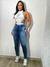Calça Jeans com lycra Hot Pants Cintura alta colada 23 Graus - loja online