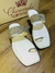 Rasteirinha Flatform dedo Feminina Brilho Strass Atelie Charmosinha - comprar online