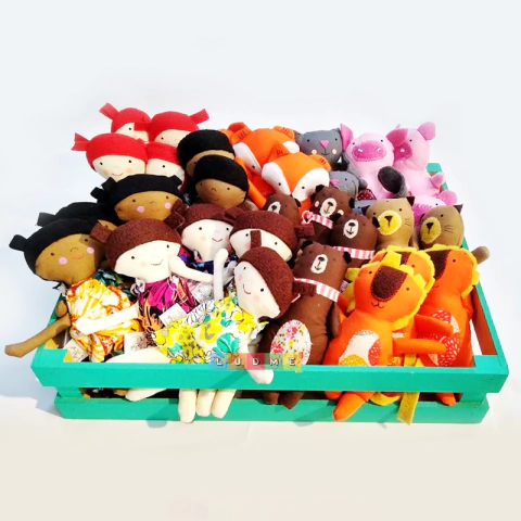 Muñequitos De Apego Con Cascabel