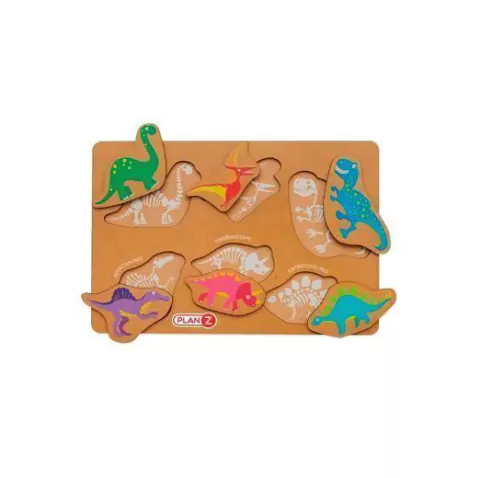 Encastre simple: Dinosaurios