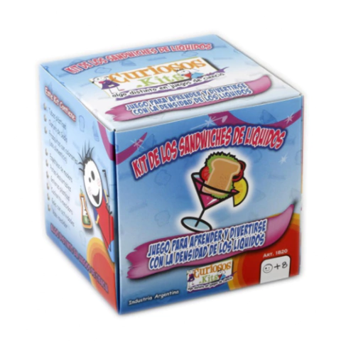 Kit de Sandwiches Líquidos - Juego de ciencia