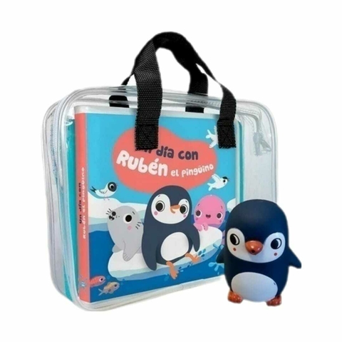 Un día con Rubén, el pingüino - Libro para el baño - comprar online