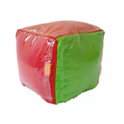 Cubo con bolsillos PVC