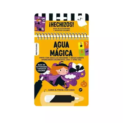 Agua mágica - Libro para pintar con agua