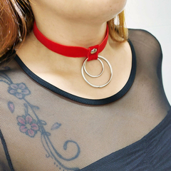 Choker doble aro - comprar online
