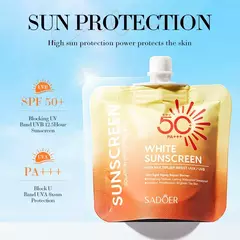 Protector solar crema +50spf Sadoer