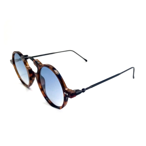 Óculos Cancun - Animal Print com azul