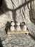 HUEVERA DE MADERA x6