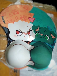 Doggies Mousepad - OrenJuiceArt