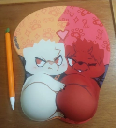 Doggies Mousepad - OrenJuiceArt