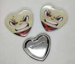 Botón en forma de corazón - varios diseños - tienda en línea