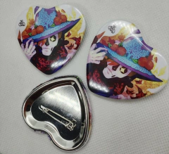 Botón en forma de corazón - varios diseños en internet