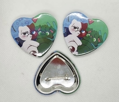 Botón en forma de corazón - varios diseños - comprar en línea