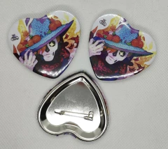 Botón en forma de corazón - varios diseños - tienda en línea