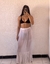 Saia Barrada- Branca Tule - comprar online