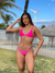 Biquíni Sea- Rosa Brilho - Use Melansea