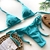Biquíni Cortininha- Azul Piscina - comprar online