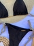 Biquíni Cortininha- Preto com Cinza- G NORMAL - Use Melansea