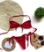 Biquíni Vicky- Vermelho Brilho - comprar online