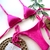 Biquíni Cortininha- Pink Texturizado - comprar online