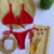 Biquíni Ana- Vermelho Brilho
