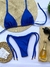 Biquíni Cortininha- Azul Royal - comprar online