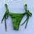Calcinha Cortininha- Verde Brilho - comprar online