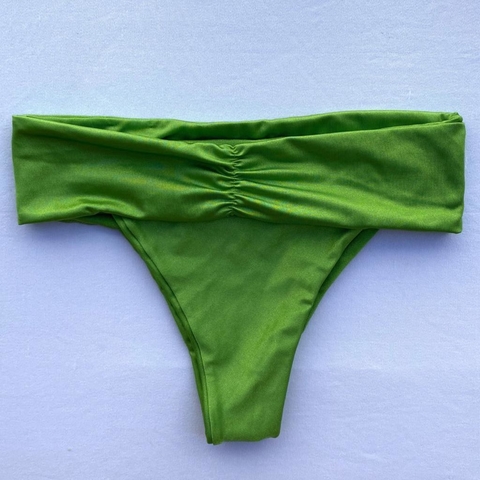 Calcinha Pala Alta- Verde Brilho