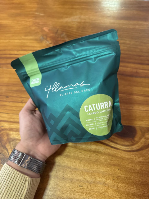4 LLAMAS CATURRA LAVADO LÁCTICO - CAFE DE ESPECIALIDAD x250g