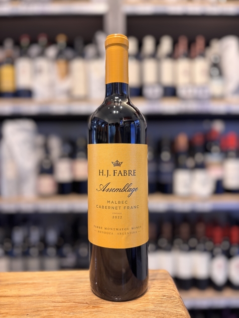 HJ FABRE ASSEMBLAGE MALBEC CABERNET FRANC 2022 X750cc - comprar online