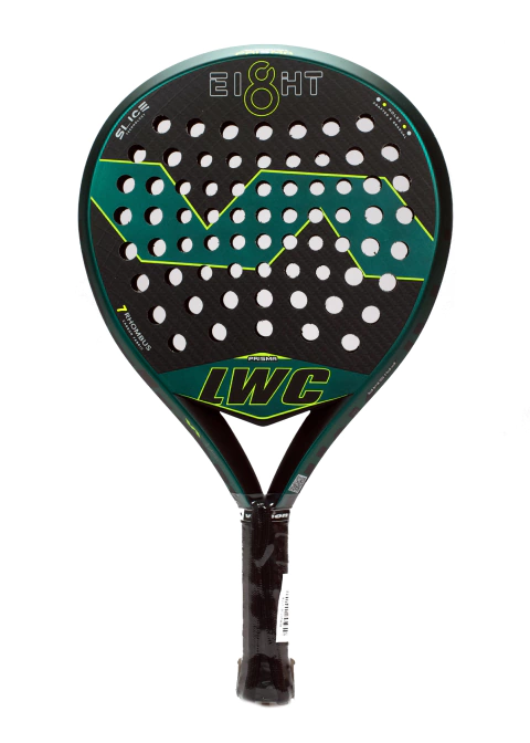 Paleta de pádel Varlion Lw Carbon 8 Prisma con diseño moderno y estructura de carbono.