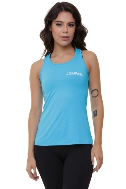Musculosa Compass Celeste