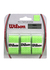 Paquete de tres cubregrips perforados Wilson Feel en color verde