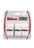 Paquete de tres cubre grips perforados Wilson Feel en color blanco.