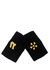 Muñequera Royal Premier Padel Sol X2 en color negro con detalles dorados