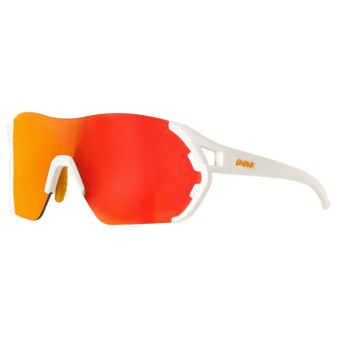 Lentes Eassun Veleta Matt White Frame - Red Revo Lens
