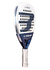 Paleta de pádel Bullpadel Vertex 04 APA Mundial en color blanco y azul.