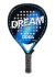 Paleta de pádel Odea Dream con diseño azul y negro