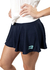 Pollera Royal Dry Fit Roma de color azul oscuro para mujer, con diseño deportivo y logo en la parte inferior.