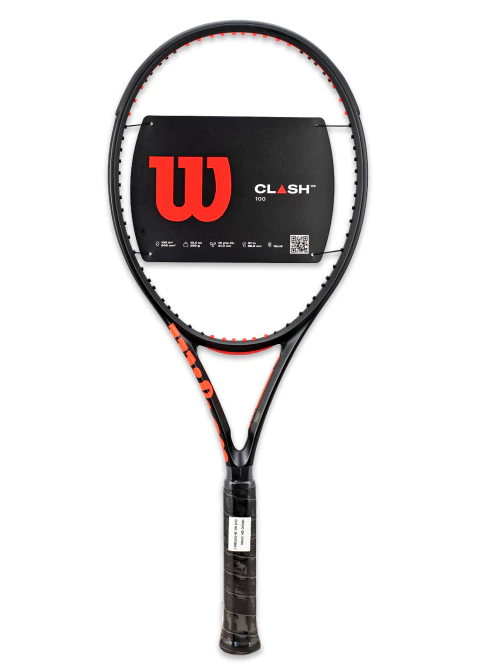 Raqueta de tenis Wilson Clash 100 V3.0 de 295 gramos y patrón de encordado 16x19