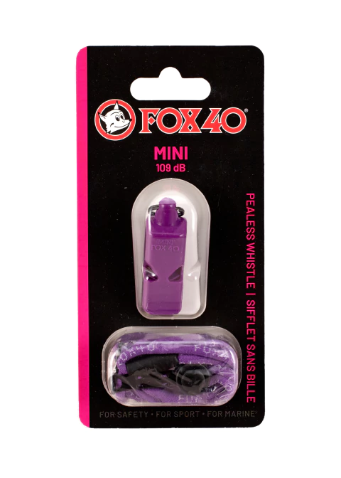 Silbato Fox 40 Mini con Collarin - Violeta - comprar online