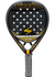 Paleta de pádel Steel Custom Imperia 24 con diseño hexagonal y detalles en negro y amarillo.