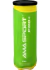 Tubo de Pelotas Ama Sport Pro+ x3 en color verde