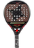 Paleta de pádel StarVie Raptor Black con diseño moderno y estructura perforada.